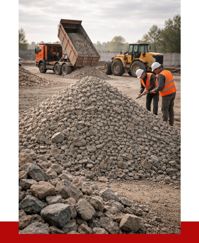 Гранитный щебень фракция 40-70 в Кисловодске от 2674 руб ПРОНЕРУДКсл