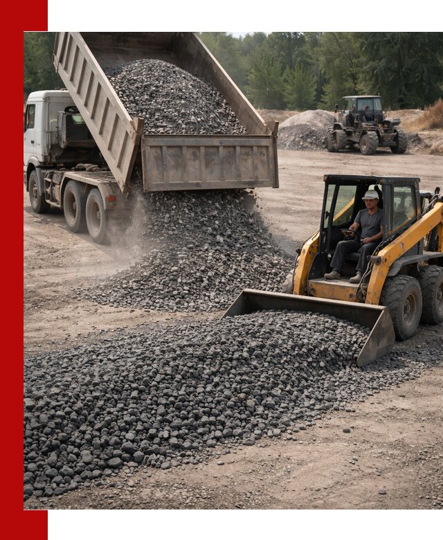 Гранитный щебень фракция 40-70 с доставкой в Кисловодске