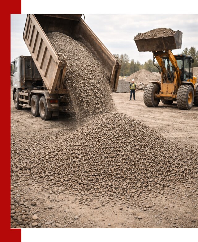 Гравийный щебень фракция 3–10 с доставкой в Кисловодске