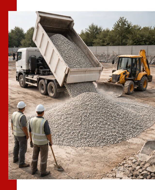 Купить известняковый щебень фракции 5–10 мм с доставкой в Кисловодске