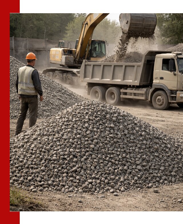 Шлаковый щебень фракция 5-20 с доставкой в Кисловодске