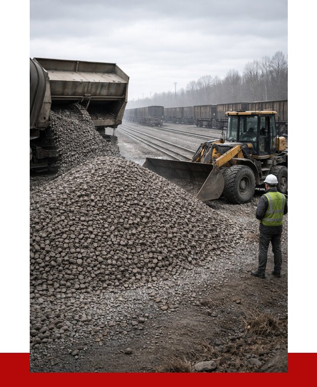 Купить железнодорожный щебень в Кисловодске от 2994 р. | ПРОНЕРУДКсл