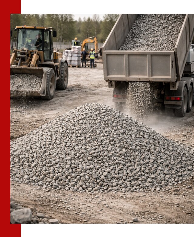 Вторичный щебень фракции 5-20 в Кисловодске — доставка и продажа крупнотоннажно