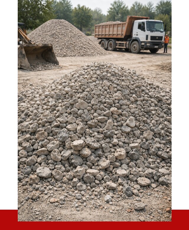 Вторичный щебень фракция 20-40 в Кисловодске от 2353 р ПРОНЕРУДКсл