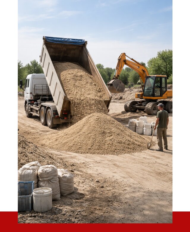 Купить речной песок в Кисловодске от 1283 р. за куб | ПРОНЕРУДКсл