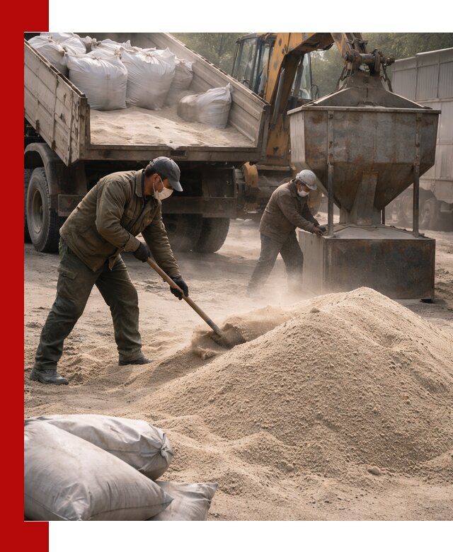 Кварцевый песок для пескоструя в Кисловодске — доставка и качество