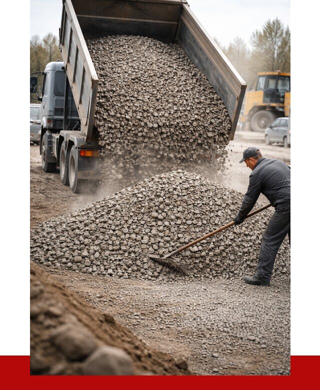 Гравий фракция 20-40 в Кисловодске от 2674 р. доставка | ПРОНЕРУДКсл