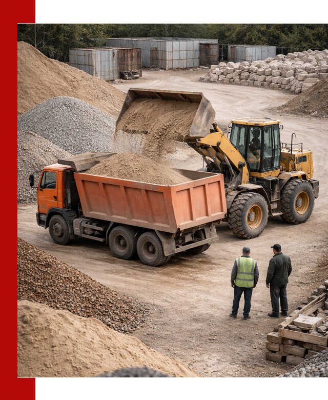 Доставка сыпучих смесей и смесей для стройки в Кисловодске