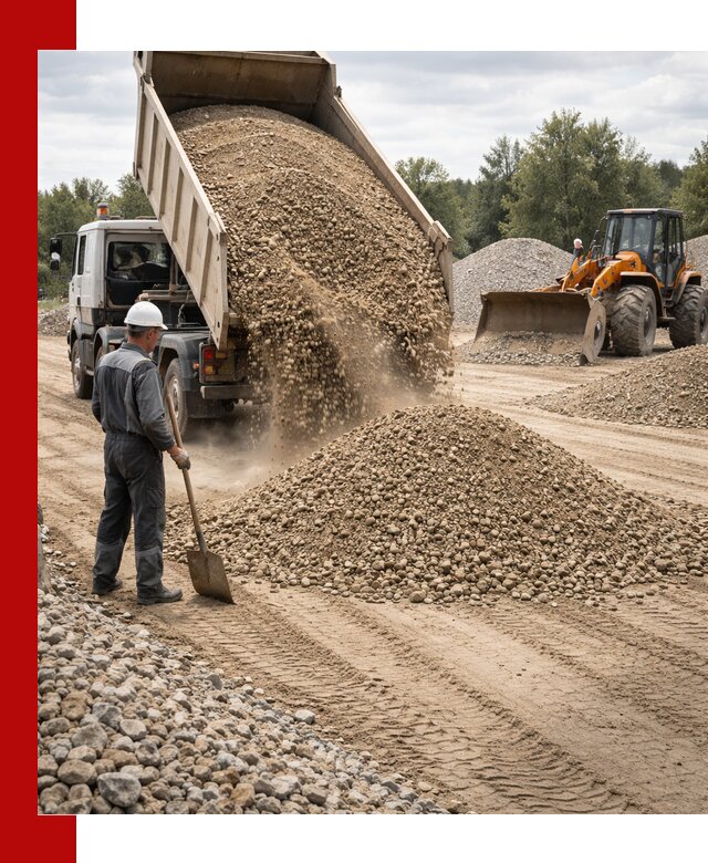 Доставка щпс С3 в Кисловодске самосвалами и бортовыми грузовиками