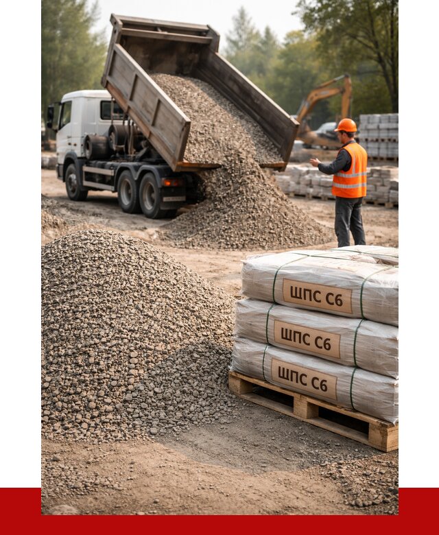 ЩПС С6 в Кисловодске с доставкой от 2353 р. за куб | ПРОНЕРУДКсл