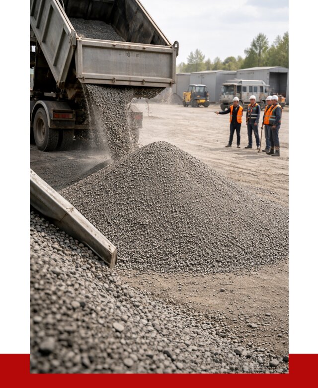 Гравийный отсев 0-5 в Кисловодске от 1283 р. с доставкой | ПРОНЕРУДКсл