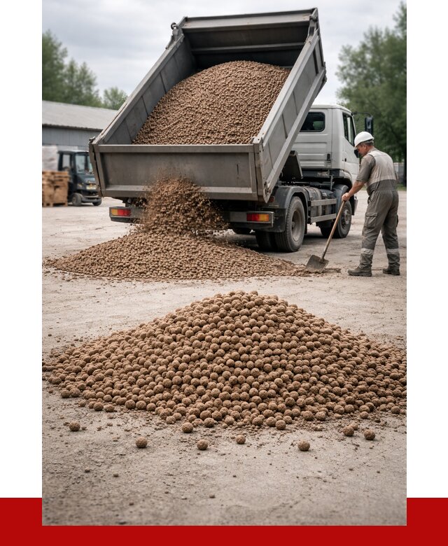 Керамзит с доставкой в Кисловодске от 4491 р. за м3 | ПРОНЕРУДКсл