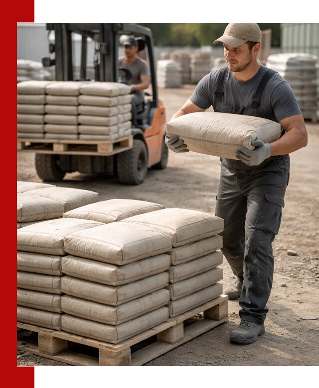 Доставка цемента в мешках оптом и в розницу в Кисловодске