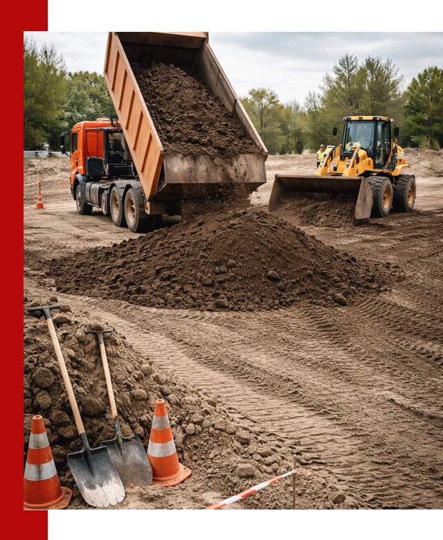 Поставка и доставка планировочного грунта в Кисловодске