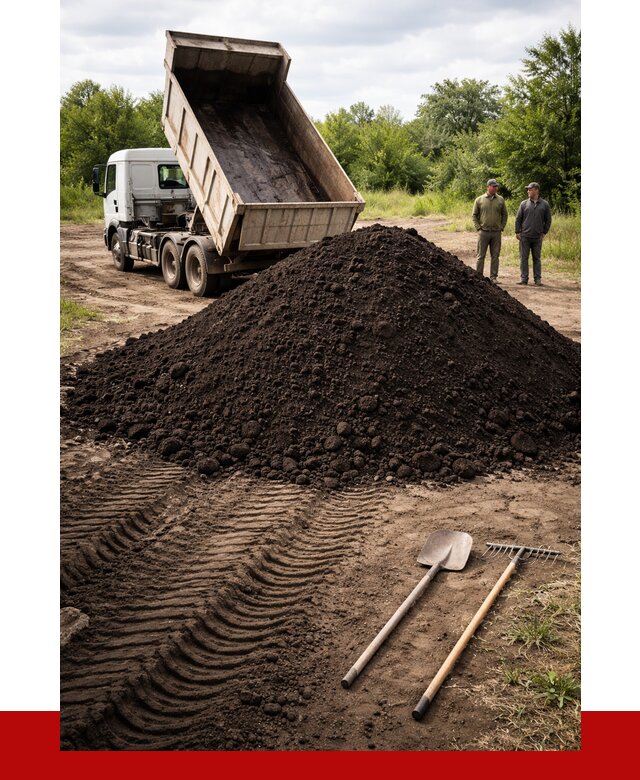 Купить чернозем навалом в Кисловодске от 1283 р. за куб | ПРОНЕРУДКсл