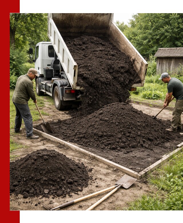 Купить чистый чернозем для огорода с доставкой в Кисловодске