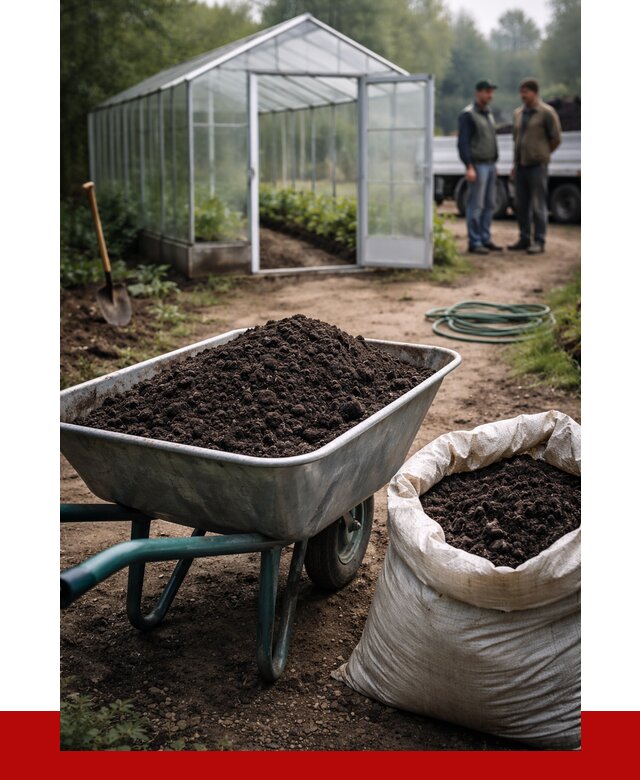 Чернозем для теплицы в Кисловодске с доставкой от 1604 р. | ПРОНЕРУДКсл