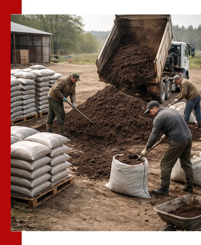 Доставка компоста оптом и в розницу в Кисловодске
