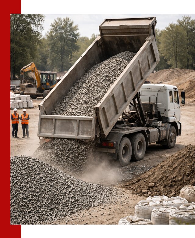 Аренда самосвала в Кисловодске для доставки сыпучих и нерудных материалов