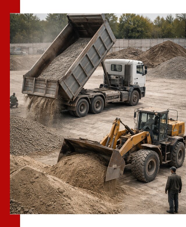 Перевозка сыпучих грузов самосвалами и бортовыми в Кисловодске